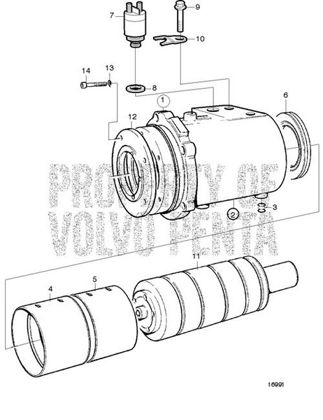 Spacer by Volvo Penta (425415)