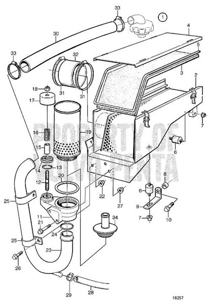 Oil Return Pipe by Volvo Penta (847836)