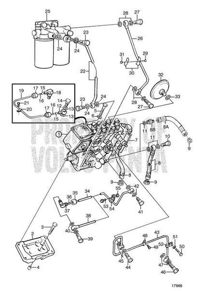 Fuel Pipe by Volvo Penta (848166)