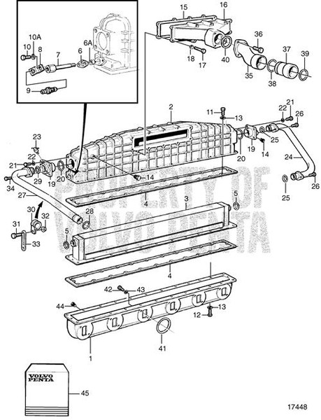 Connection Flange by Volvo Penta (849078)