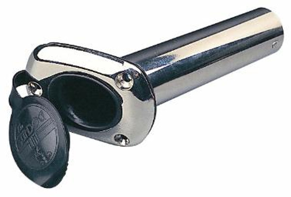 Ss Flush Rod Hldr And Cap Cast by Sea Dog Marine (325235-1)