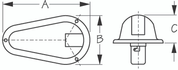 Repl Lens 400160,400165,400170 by Sea Dog Marine (400161-1)