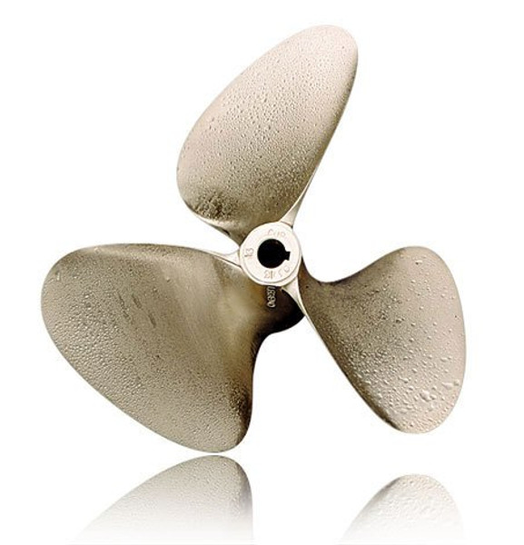 14X18 Nibral Three Blade Left Hand Propeller 1 1/8" Shaft Oj Legend Hand Finished  by OJ Propellers (1056B)