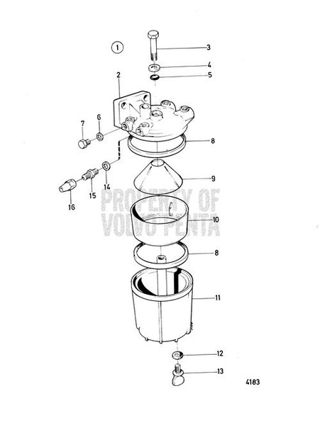 Nipple by Volvo Penta (191397)