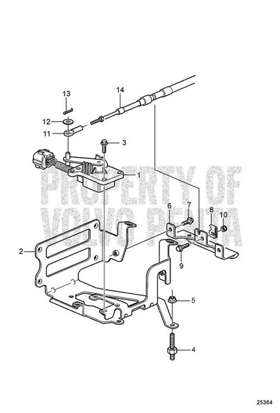 Hose by Volvo Penta (21399023)