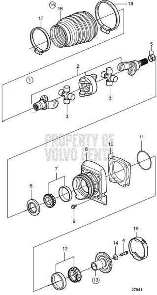 Bearing Box by Volvo Penta (22050706) Bearing Box by Volvo Penta (22050706)