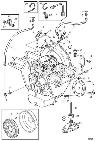 Crankshaft by Volvo Penta (22937567)