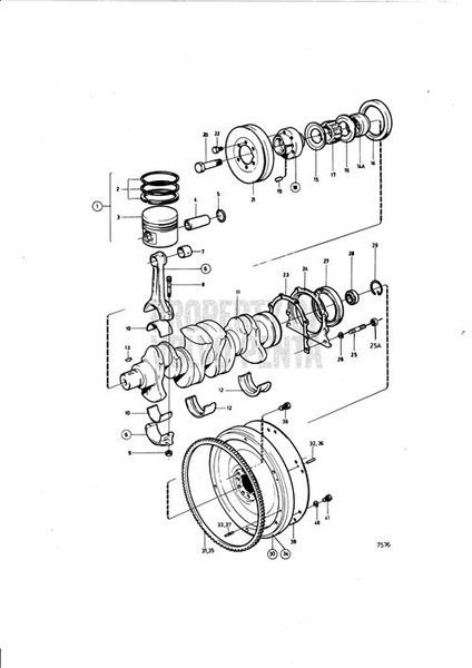 Piston Ring Kit by Volvo Penta (275331)