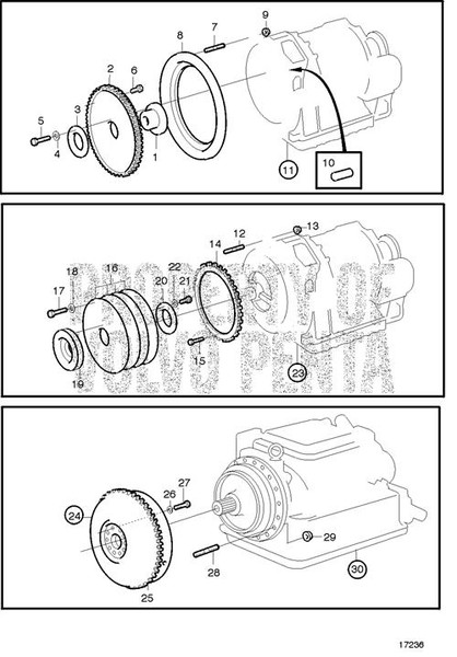 Hexagon Screw by Volvo Penta (3018321)
