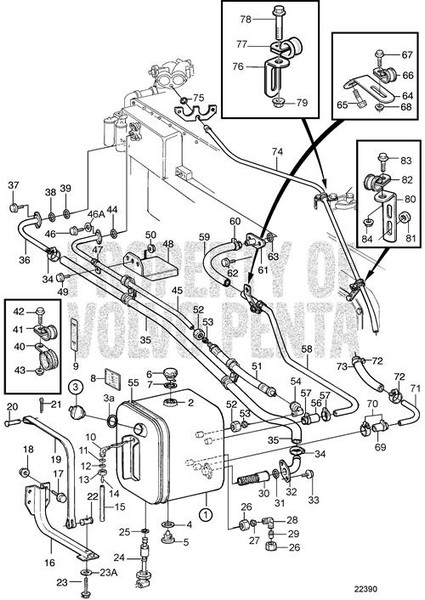 Nipple by Volvo Penta (3033288)