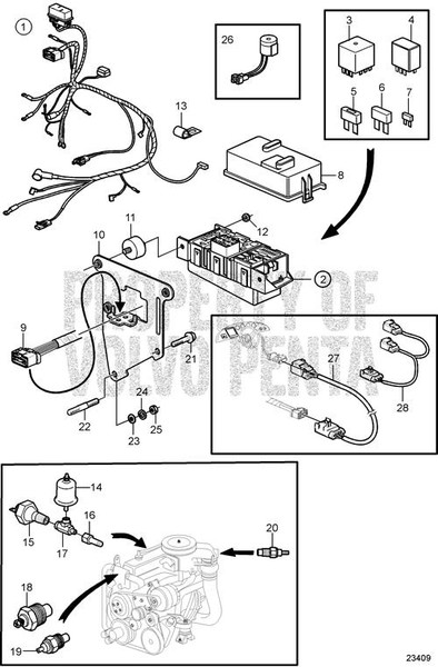 Pipe by Volvo Penta (3587766)