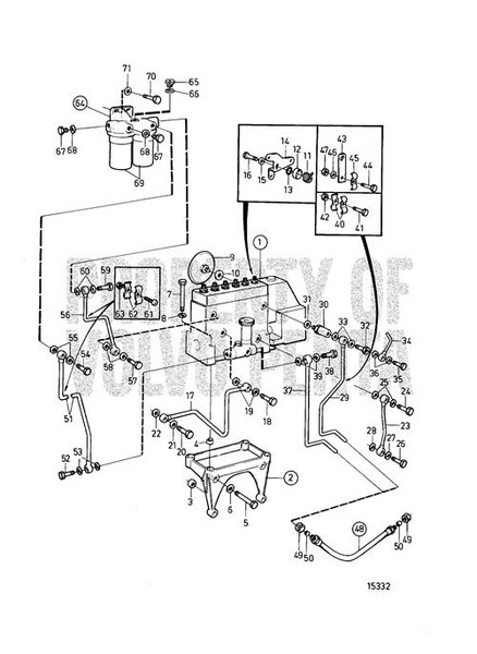 Injection Pump(V2) Has Core - Volvo Penta (3803725)
