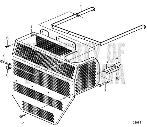 Heat Shield by Volvo Penta (3807766)