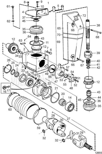 Cover by Volvo Penta (3857148)