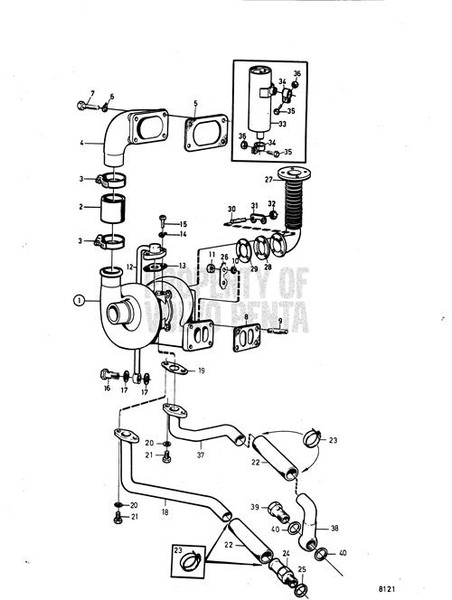 Gasket by Volvo Penta (422838)