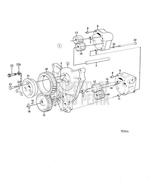 Oil Pump by Volvo Penta (821120)