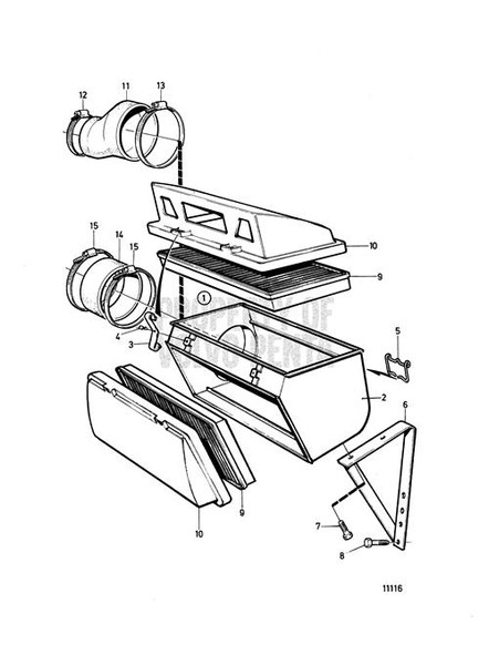 Bracket by Volvo Penta (863364)