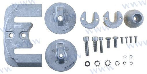 KIT ANODES MERCURY ALUMINIO (RECKITMBRAVO3AL)