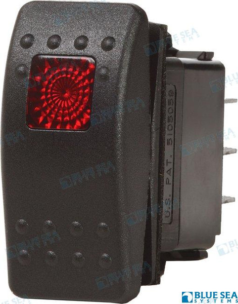 SWITCH SPST OFF-ON BLK (BS7929)