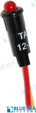 LED RED 11/64IN 12VDC (BS8171)