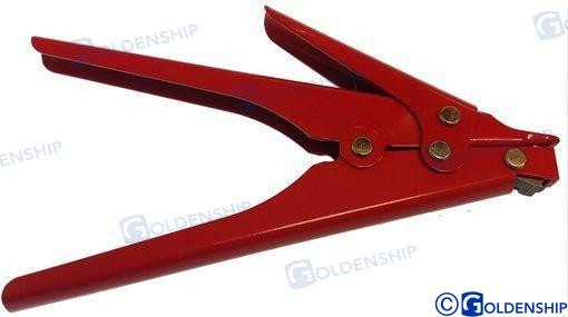 RED CABLE TIE TOOL FOR METAL (GS38283)