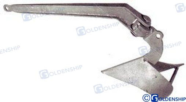PLOUGH ANCHOR HOT D GALV 9 KG (GS61022)