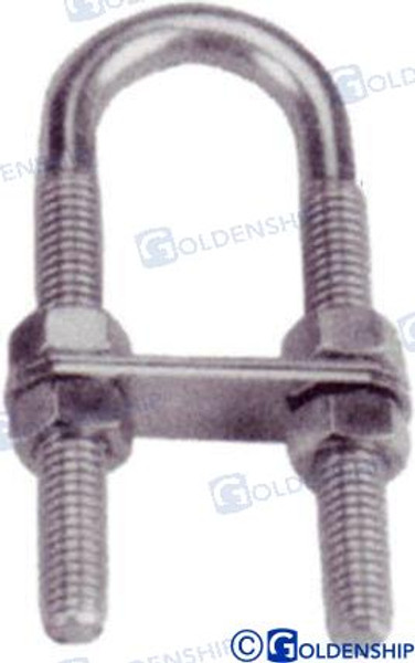 U BOLT S STEEL M8X100 (PK 5) (GS72030B) U BOLT S STEEL M8X100 (PK 5) (GS72030B)