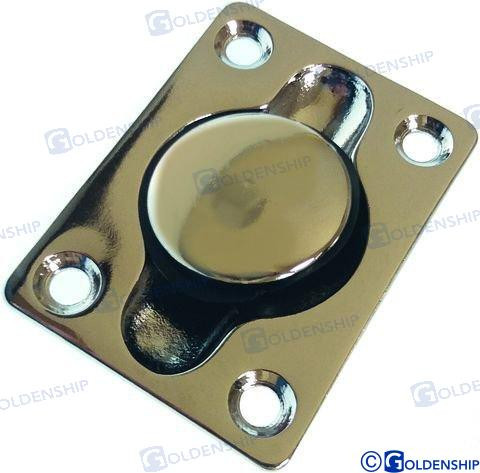 BRASS FLUSH 65X50 (GS72427)