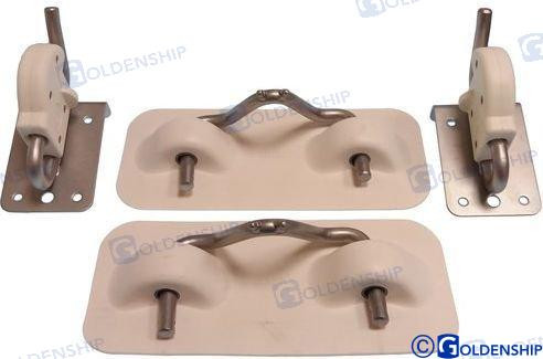 SNAP DAVITS FOR INFL BOATS WHT (GS73126)
