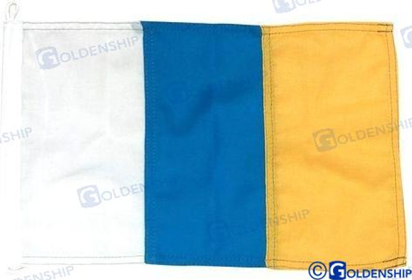 CANARIAS FLAG 20X30 (GS73356) CANARIAS FLAG 20X30 (GS73356)