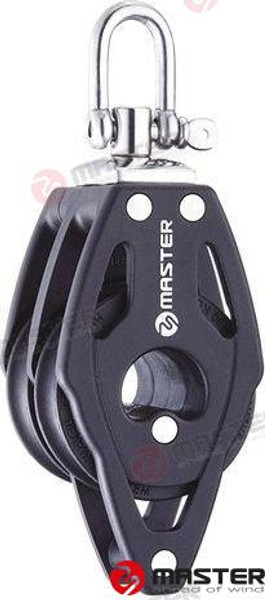 40MM DBL/BKT/SWVL SHKL BLOCK (MVBB0404F) 40MM DBL/BKT/SWVL SHKL BLOCK (MVBB0404F)