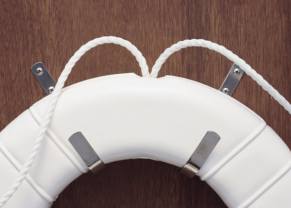 Ss Life Ring Holder J-Hooks (Fender Racks) by Taylor Made (2016)