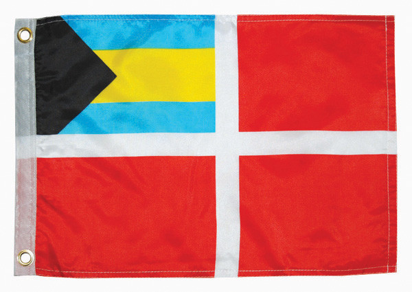 12X18 Bahamas Courtesy Flag (Flag And Pennants) by Taylor Made (2018)**(WSL)