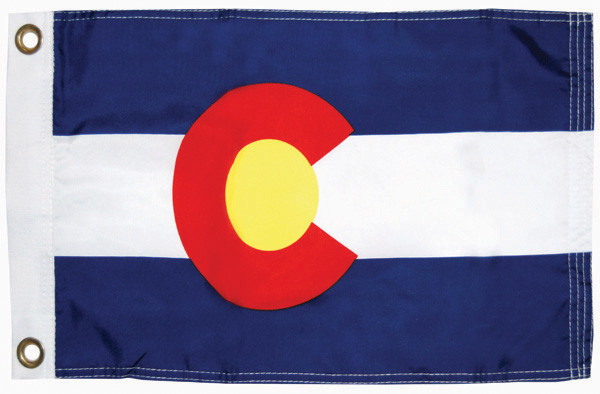 Colorado  Flag 12X18  Nylon (Flag And Pennants) by Taylor Made (93093) Colorado  Flag 12X18  Nylon (Flag And Pennants) by Taylor Made (93093)