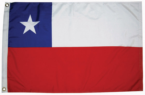 Chile  Flag 12X18 (Flag And Pennants) by Taylor Made (93182)