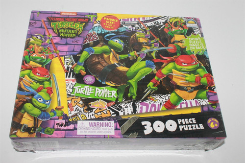 Teenage Mutant Ninja Turtles Mutant Mayhem 300 Piece Jigsaw Puzzle