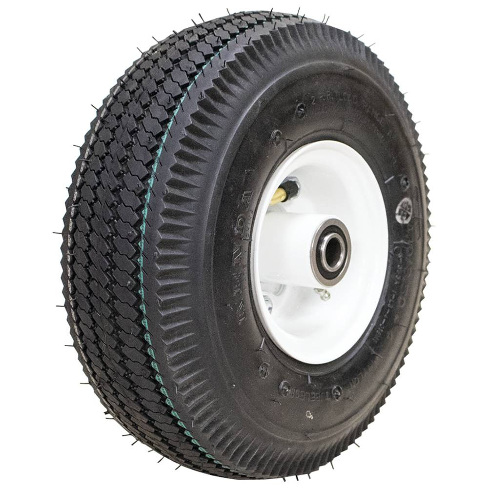 Wheel Assembly 4.10x3.50-4 Sawtooth - OMBWarehouse.com
