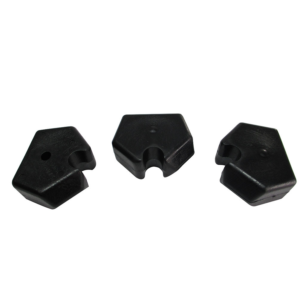 Comet 44C Magnum Drive Clutch White Solid Pucks Set of 3