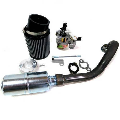 Stage 2 Air Filter Exhaust Pipe For Hemi Predator 212cc MiniBike