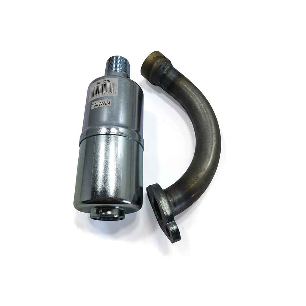 212cc Exhaust Header Pipe Muffler, Coleman CT200 (CT200MUFF-S