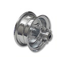 6" Steel Wheel with Extended Hub, 3/4" Bearings