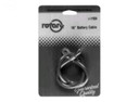 Cable Battery Carded 16" Red