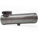 Spun Aluminum Round 3x10 Fuel Tank & 2 Brackets