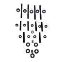 Stud Kit, Head and Sidecover fits GX200, Predator 212 196cc Clone