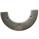Sprocket Guard, Split, Aluminum, .125" Thick, 6-7/8" OD