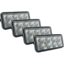 Complete LED Light Kit Fits Kubota SVL Skid Steers