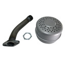 Predator 459 Mud Boat Header with Muffler