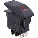 Red LED Rocker Switch 