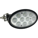 LED Oval Light w Swivel Mount Fits Kubota Tractors