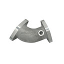 Curved Intake manifold for 22mm 26mm Flange Mount Carbs